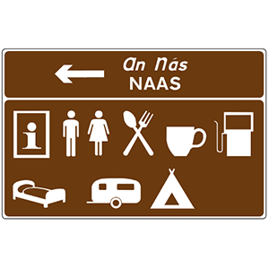 Advance-direction-to-local-services-irish road signs