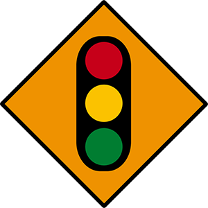 Temporary-traffic-signal-ahead irish road signs