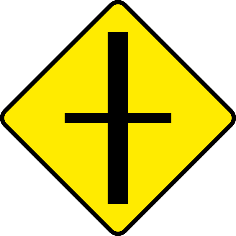 crossroads irelands road signs